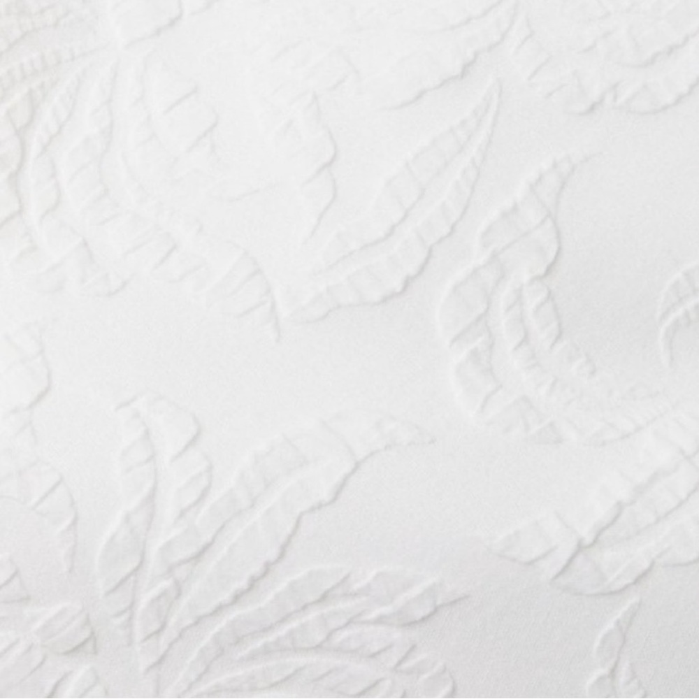 Lilly Pulitzer White Pineapple Pucker Jacquard romper Sz 12 NWT One shoulder - Picture 5 of 6